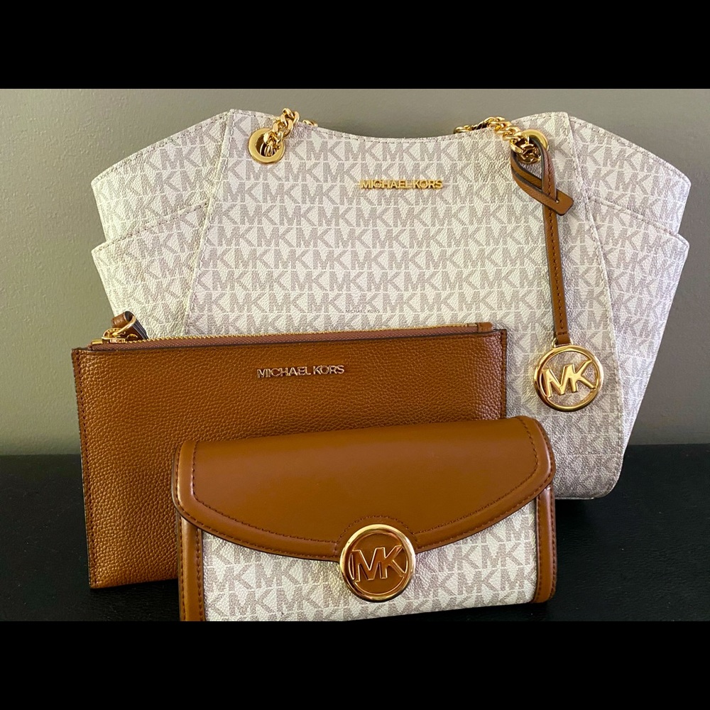 Michael Kors Tote Bag, Wallet, Clutch